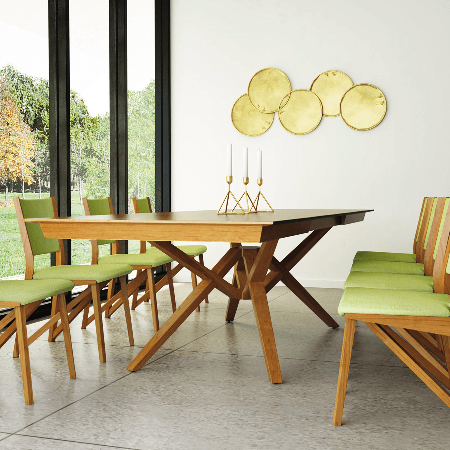 Exeter Double Leaf Extension Table