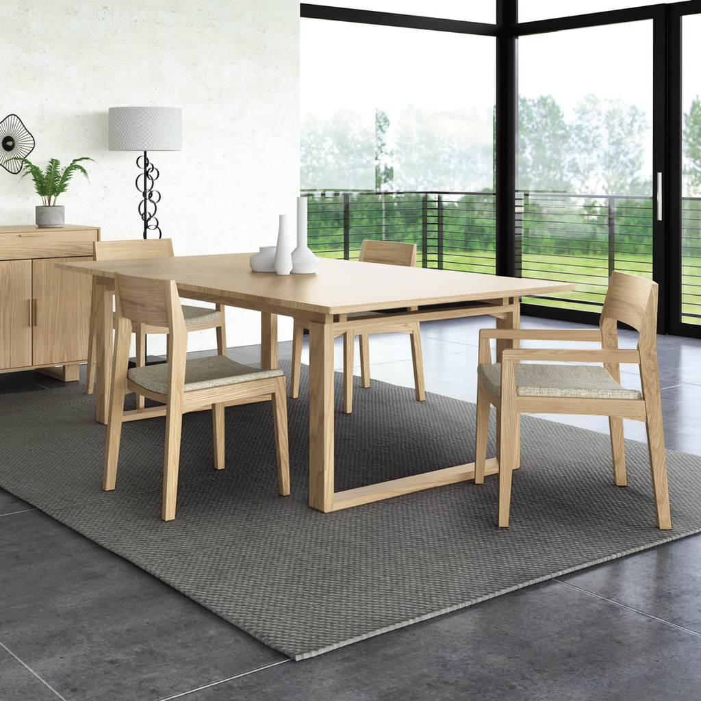 Iso Extension Table in Natural Oak by Copeland