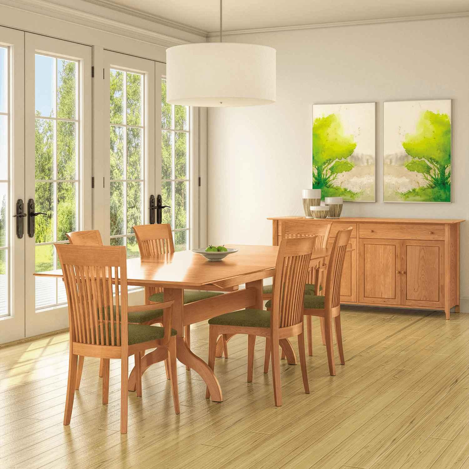 Sarah Trestle Extension Dining Table