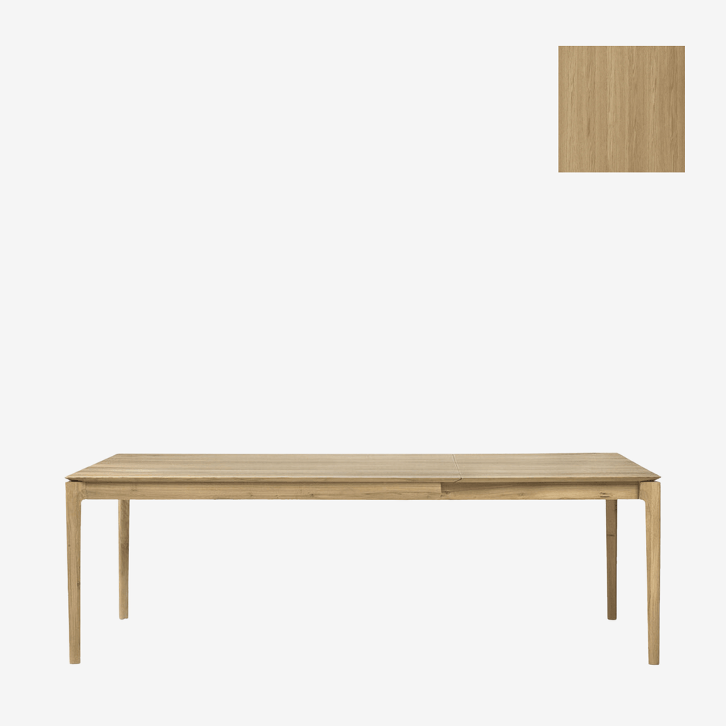 Bok Extension Dining Table (71") in Varnished Oak