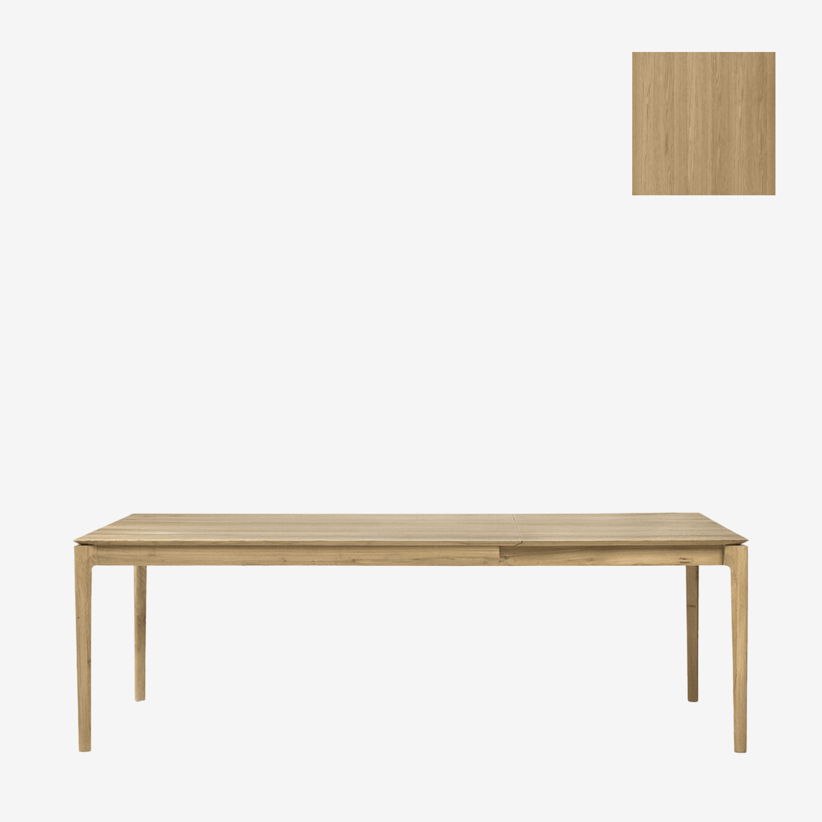 Bok Extension Dining Table (71") in Varnished Oak