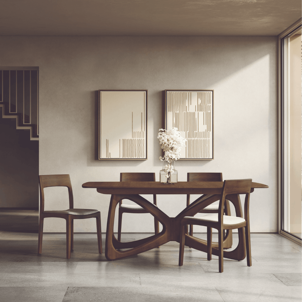Butterfly Extension Dining Table