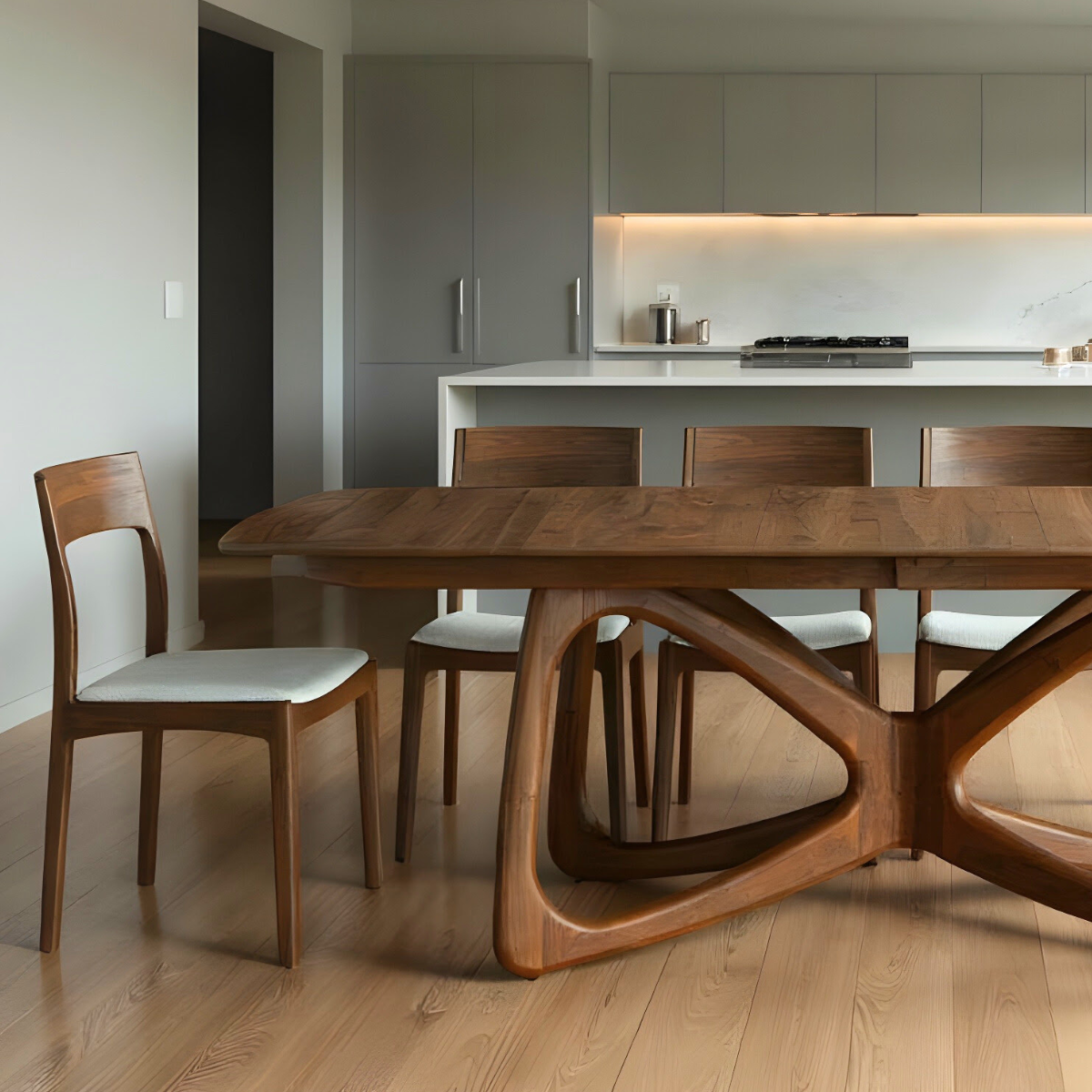 Butterfly Extension Dining Table