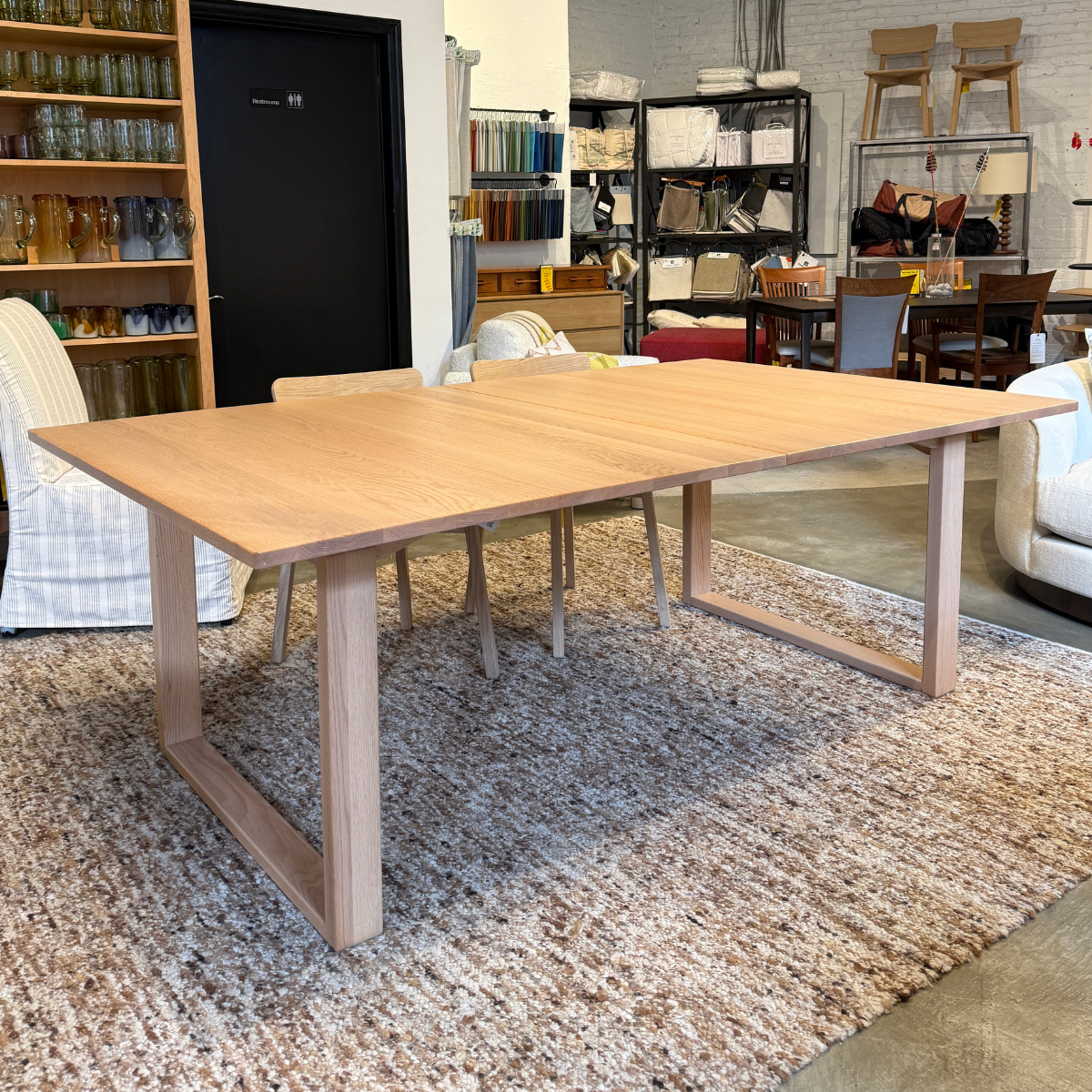 Iso Extension Table in Natural Oak by Copeland