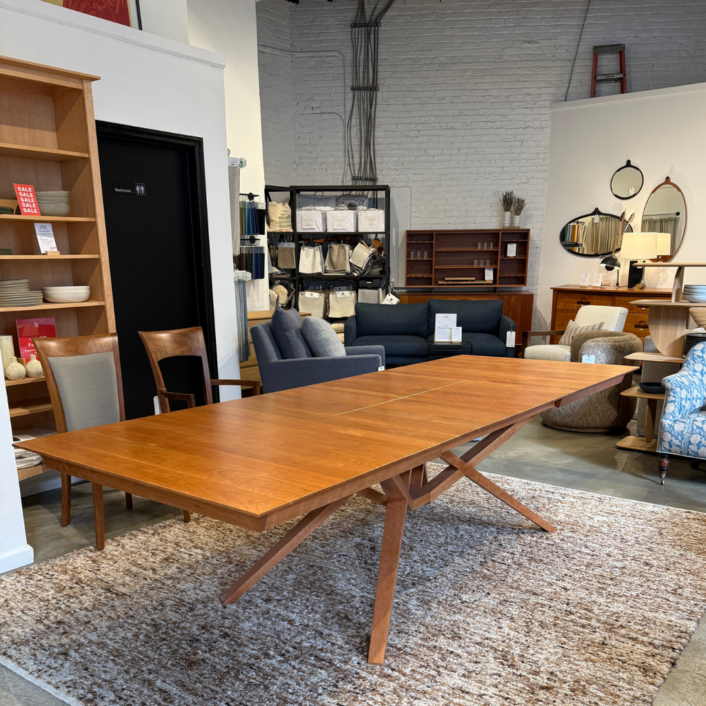 Exeter Double Leaf Extension Table in Natural Cherry by Copeland