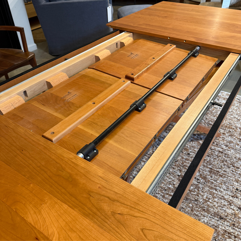 Exeter Double Leaf Extension Table in Natural Cherry by Copeland